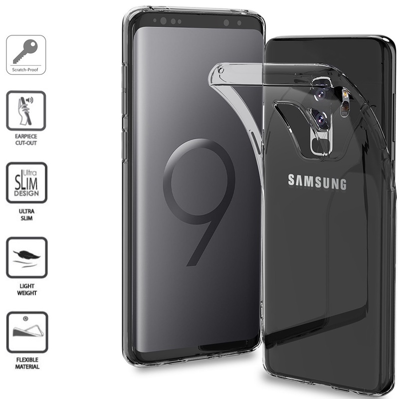 Skaidrus silikoninis dėkliukas 0.5 mm. (GALAXY S9 PLUS) Skaidrus silikoninis dėkliukas 0.5 mm. (GALAXY S9 PLUS)
